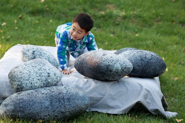 Stone Pillow Pebble Pillow Stone Cushion Rock Pillows - Image 3