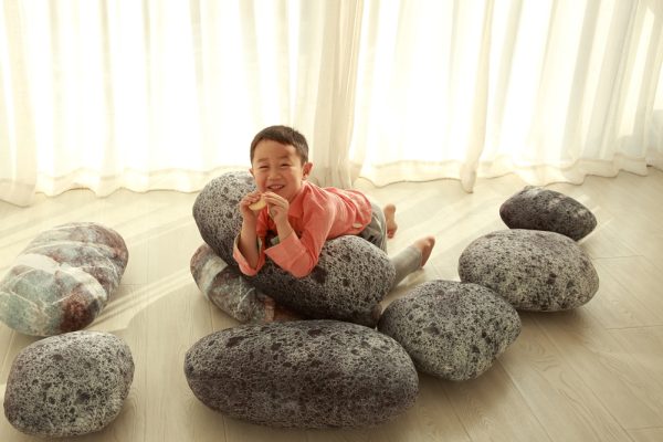 Stone Pillow Pebble Pillow Stone Cushion Rock Pillows - Image 5