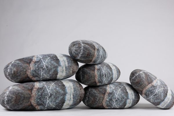 Pebble Pillow Floor Soft Stone Pillows Rock Pillows - Image 2