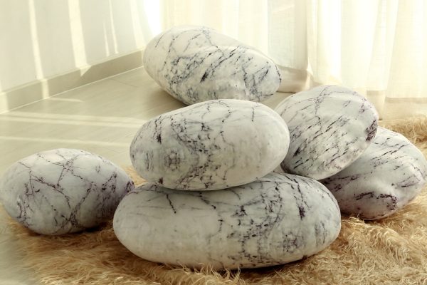 Soft Stone Cushions Stone Pillows Pebble Pillows - Image 2