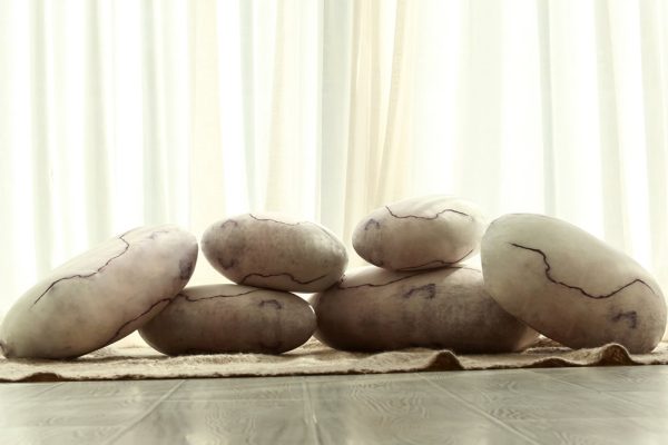 Stone-shaped Floor Pillows Rock Pillow Pebble Cushions - Image 2