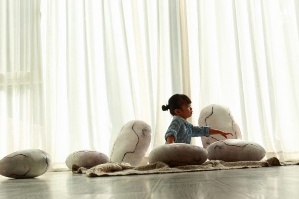 Stone-shaped Floor Pillows Rock Pillow Pebble Cushions - Image 4